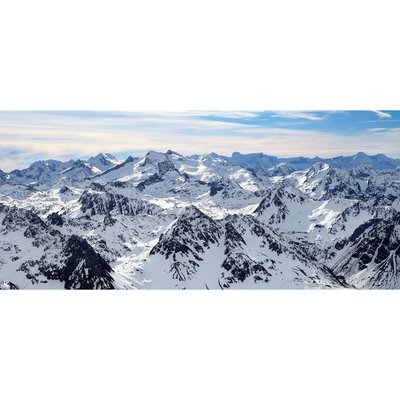 Tableau Sur Toile Vue Sur Le Pic Du Midi En Hiver MONTAGNE CEANOTHE