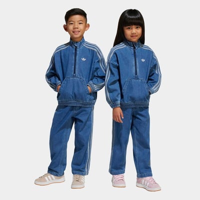 Completo bambini in denim adidas Originals