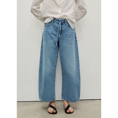 Jean ballon ceinture MANGO