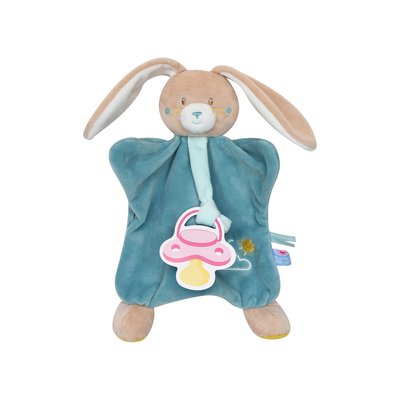 Doumou tetinou lapin velours doux SUCRE D'ORGE