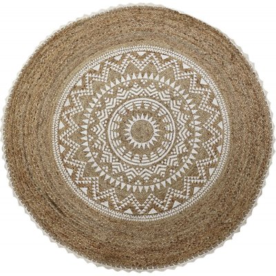 Tapis rond en jute, collection Boho RECOLLECTION