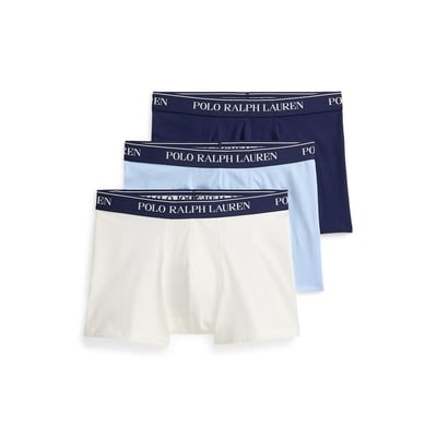 Pack of 3 Classic Stretch Cotton Hipsters POLO RALPH LAUREN