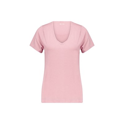 T-shirt col V manches courtes GLOWY DEELUXE