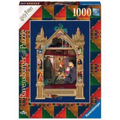 Puzzle - Ravensburger - Harry Potter En Route Vers Poudlard - 1000 Pièces RAVENSBURGER
