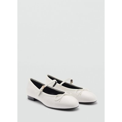 Ballerines bride détail nœud MANGO