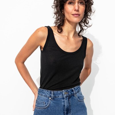 Débardeur en lin mélangé PROMOD