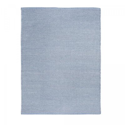 Tapis salon et chambre tissé en coton motif uni LUV UN AMOUR DE TAPIS