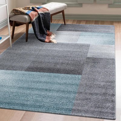 Tapis salon et chambre tissé motif géométrique KARLUK UN AMOUR DE TAPIS