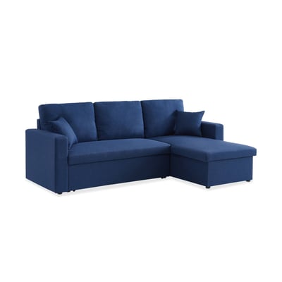 Canapé d'angle convertible réversible tissu IDA SWEEEK