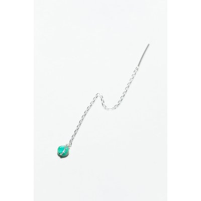Bijou d'oreille Stella - Argent Turquoise YAY PARIS