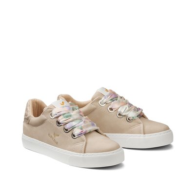 Basket femme marron beige shop