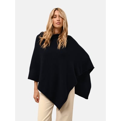 Poncho 4 Fils Navy Ashley JUST CASHMERE