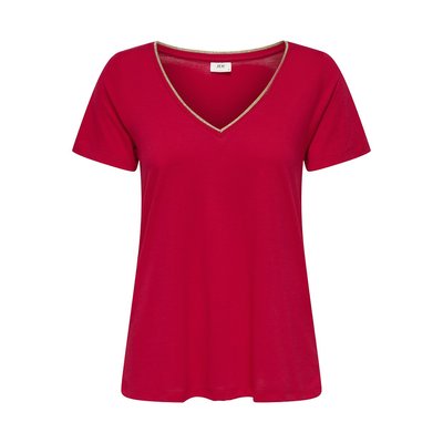 T-shirt manches courtes, liseré doré JDY
