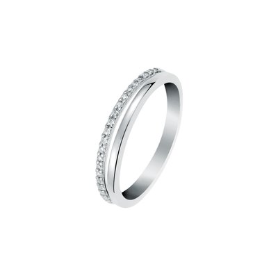 Bague en or blanc 375 OXYDE BLUESPIRIT