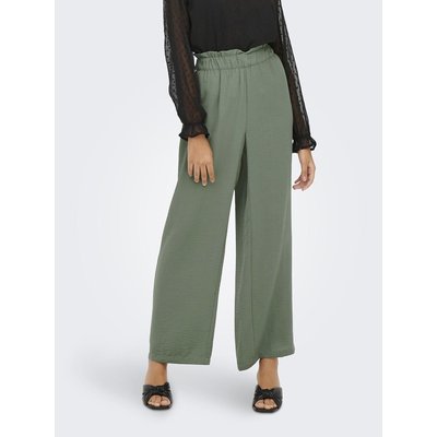 Wide Leg Trousers with High Waist JDY
