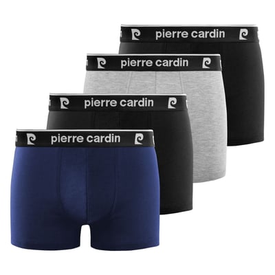Lot De 4 Boxers Coton Basic PIERRE CARDIN