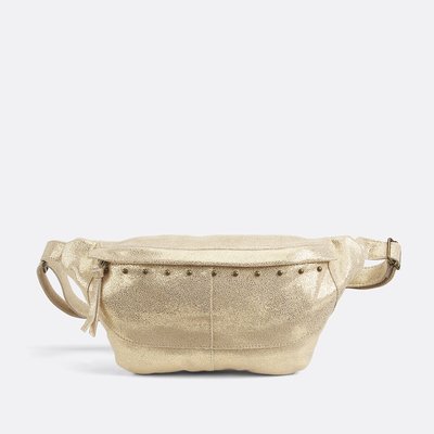 Gürteltasche Daino aus Leder, Crossbody-Bag PIECES