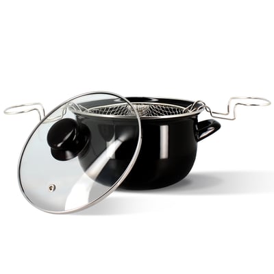 Friteuse en acier émaillé 26cm MENASTYL