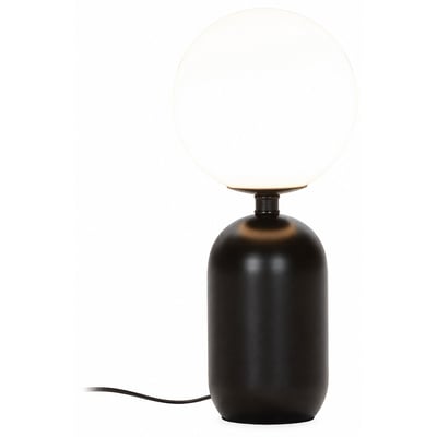 Lampe de table métal et globe en verre RECOLLECTION