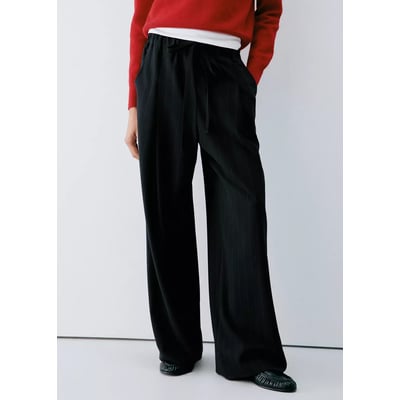 Pantalon droit cordon MANGO