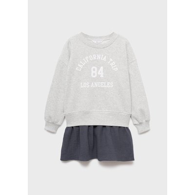 Robe Sweat-shirt combinée MANGO KIDS