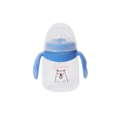 Tasse anti‑fuite bébé avec anses 180 ml BADABULLE