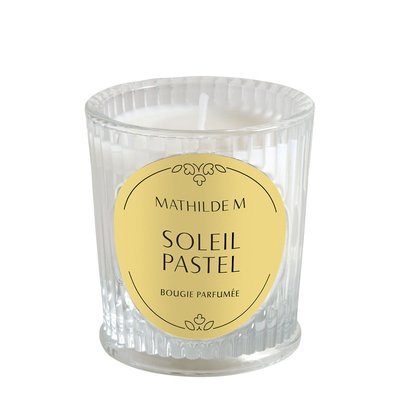 Bougie parfumée 65 g - Soleil Pastel MATHILDE M