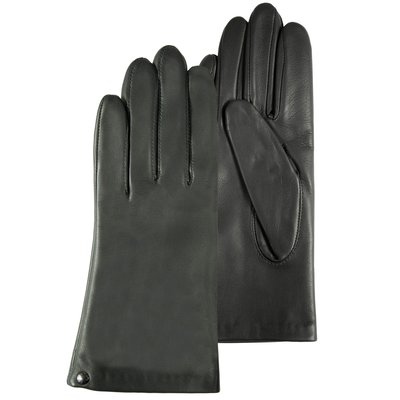 Gants cuir d'agneau - doublés soie ISOTONER