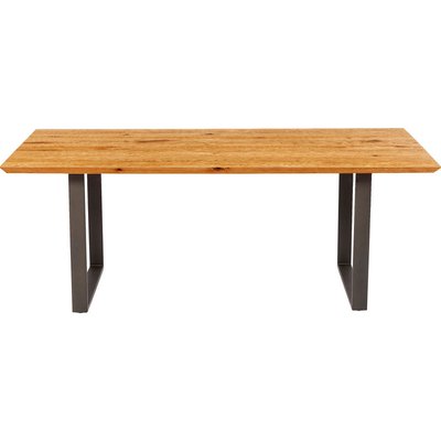 Table Symphony 160x80cm chêne acier KARE DESIGN