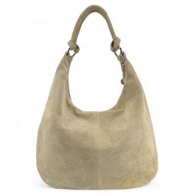 Sac à main en croute de cuir nubuck daim italien LOVE OH MY BAG