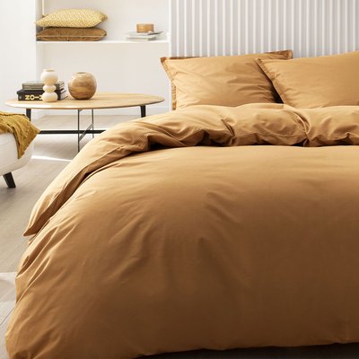 Parure de lit Housse de couette + taies rectangles unie en coton, Made in France, TOUT DOUX ESSIX