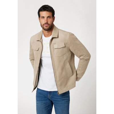 Veste en daim homme La Redoute