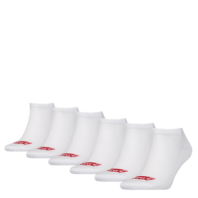 Lot de 6 paires chaussettes basses coton recyclé LEVI'S