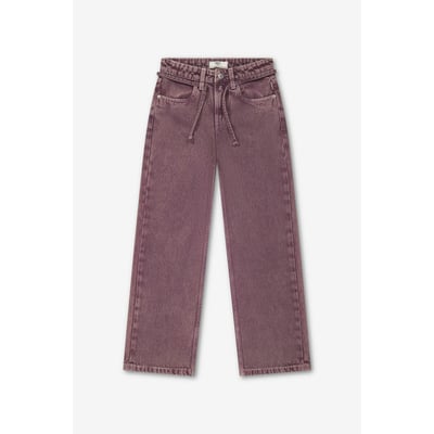 Pantalon droite en jeans ZULIGI LE TEMPS DES CERISES