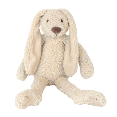 Peluche Lapin Richie recyclé beige 28 cm HAPPY HORSE
