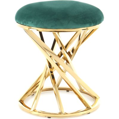 Tabouret en velours rond, Wesley ARTE ESPINA