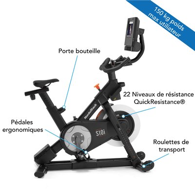 Vélo d'appartement S10i Studio Cycle connecté iFIT NORDICTRACK