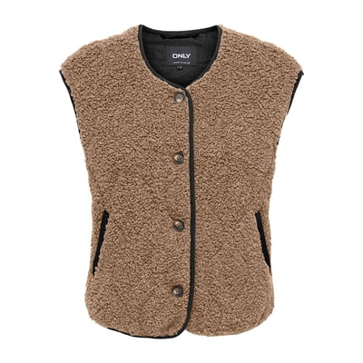 Sherpa Sleeveless Jacket ONLY