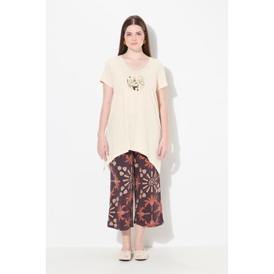 T-shirt, coupe A-ligne, encolure en V ULLA POPKEN