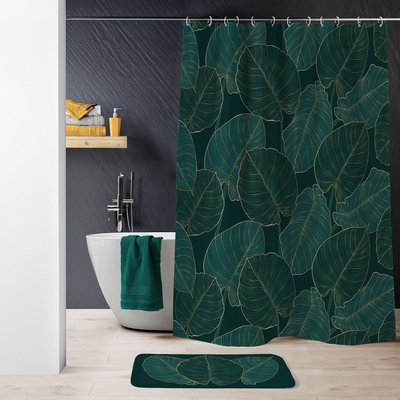 Rideau de douche polyester  Jade DECORATIE