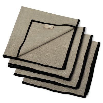 Serviette de table (x4) lin lavé ERNEST FEBRONIE
