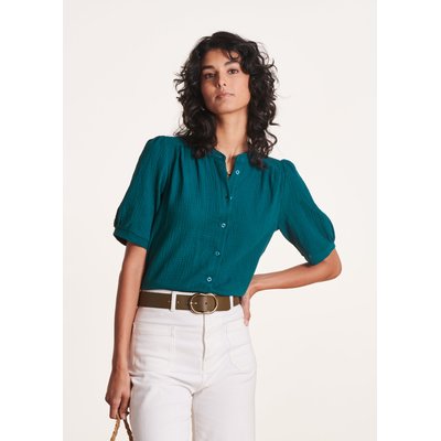 Chemise courte en coton biologique LA FEE MARABOUTEE