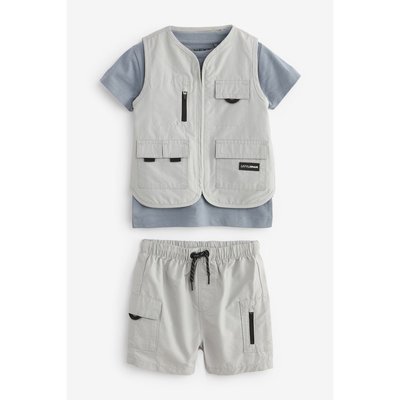 Short gilet et t-shirt, ensemble NEXT