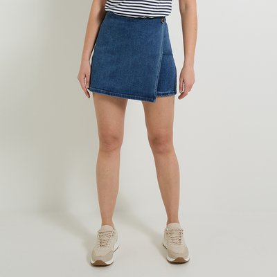 Jupe-short en denim GRAIN DE MALICE