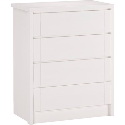 Commode blanche en hêtre Timo d'Olivia Living RECOLLECTION