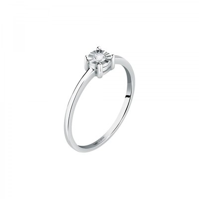 Bague En Or Blanc 375 Petite Etoile BLUESPIRIT