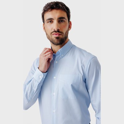 Chemise Regular fit easy care à rayures ACROSS