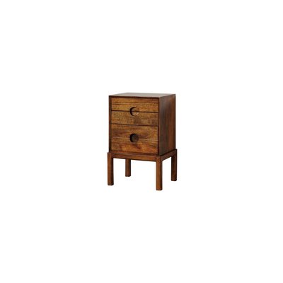 Table de chevet en bois HERSTAL CHEHOMA