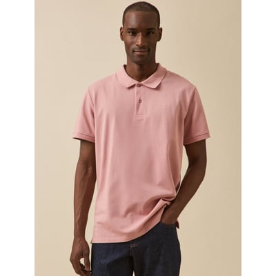 Polo uni maille piquée  coton biologique CYRILLUS