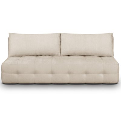 Canapé convertible 3 places en tissu chenille - LEO HOMIFAB